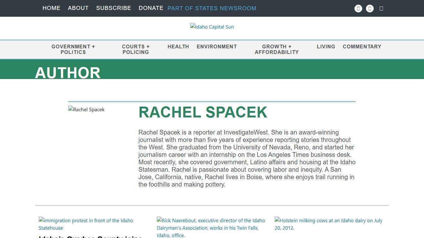 Rachel Spacek, Author at Idaho Capital Sun